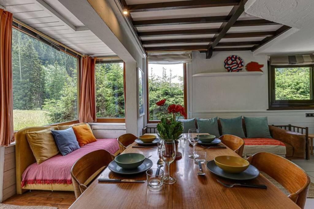 Chalet L'Ilet Ensoleille /Sunny Island Chalet Σαμονί Εξωτερικό φωτογραφία